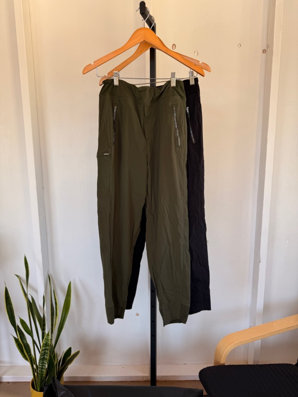 Bundle: 2 Pair Athleta Trekkie Ripstop Jogger Pants sz 8 & 10